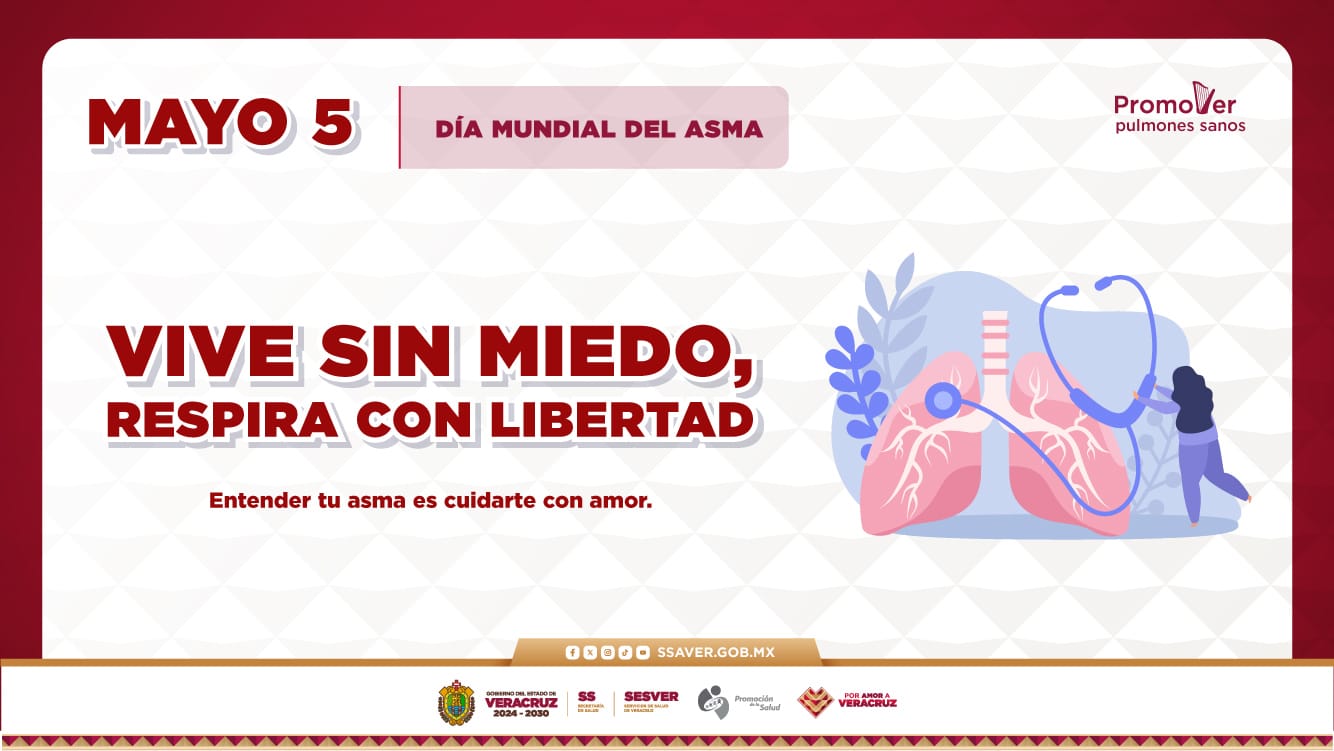 5 de Mayo dia Mundial de Asma