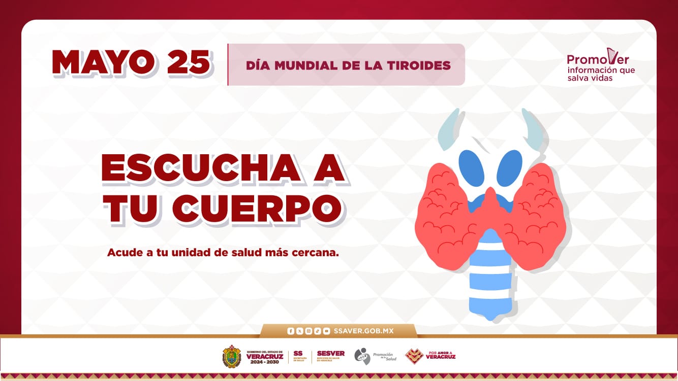 25 DE MAYO MUNDIAL DIA DE LA TIROIDES
