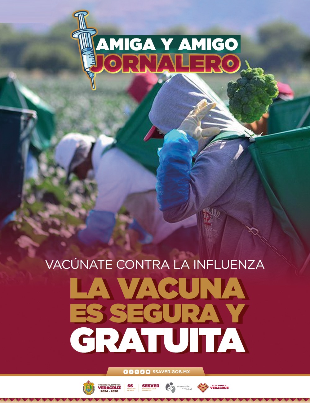 VACUNATE CONTRA LA INFLUENZA