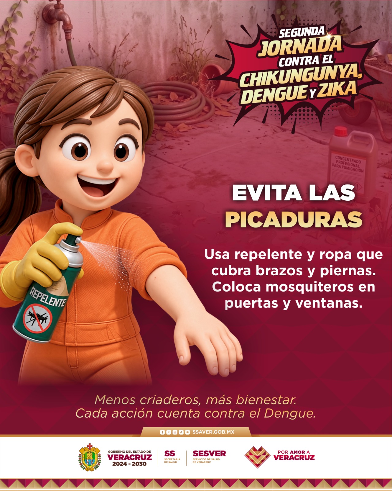SEGUNDA JORNANDA CONTRA EL DENGUE Y ZIKA