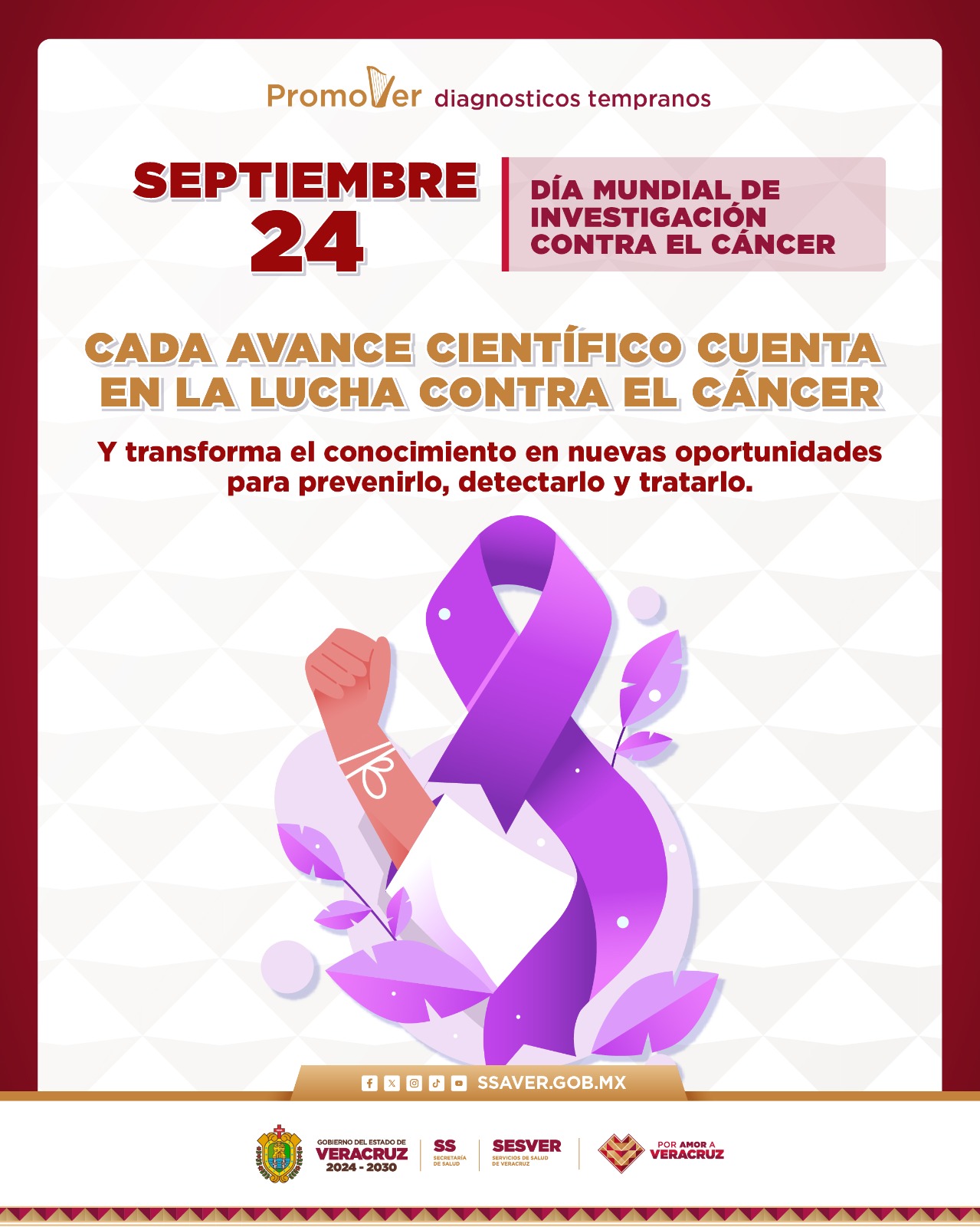 24 DE SEPTIEMBRE DIA CONTRA EL CANCER